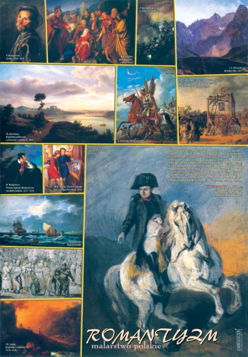 890-2272 Plansza - malarstwo polskie - Romantyzm