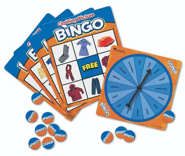 250-5996 Bingo angielskie - ubrania 250-5996 Bingo angielskie - ubrania