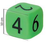 Duża kostka do gry - cyfry 110-9062