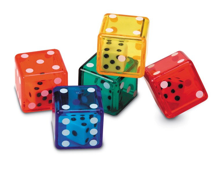 Kostka w kostce - kropki