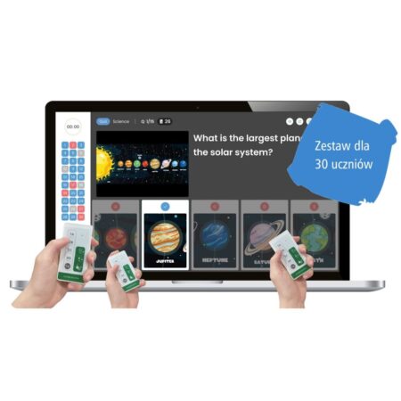 Class Saathi – zestaw edukacyjny do&nbsp;tworzenia quizów – dla 30 uczniów